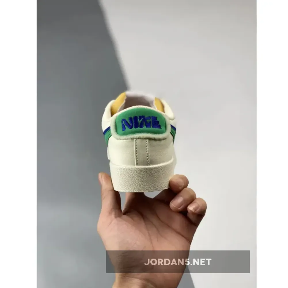 Nike Blazer Low ’77 Double Swoosh Sail Green  DO9777-001