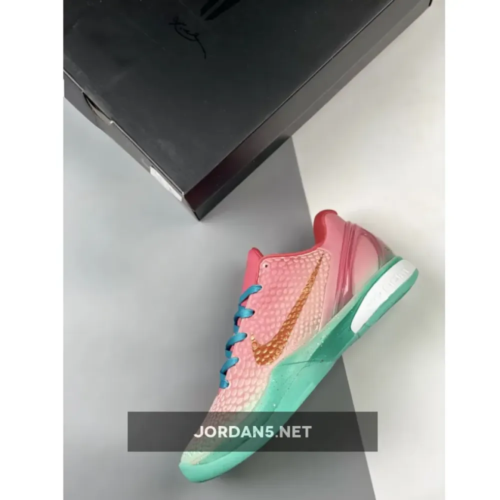 Nike Kobe 6 Protro Peach Green
