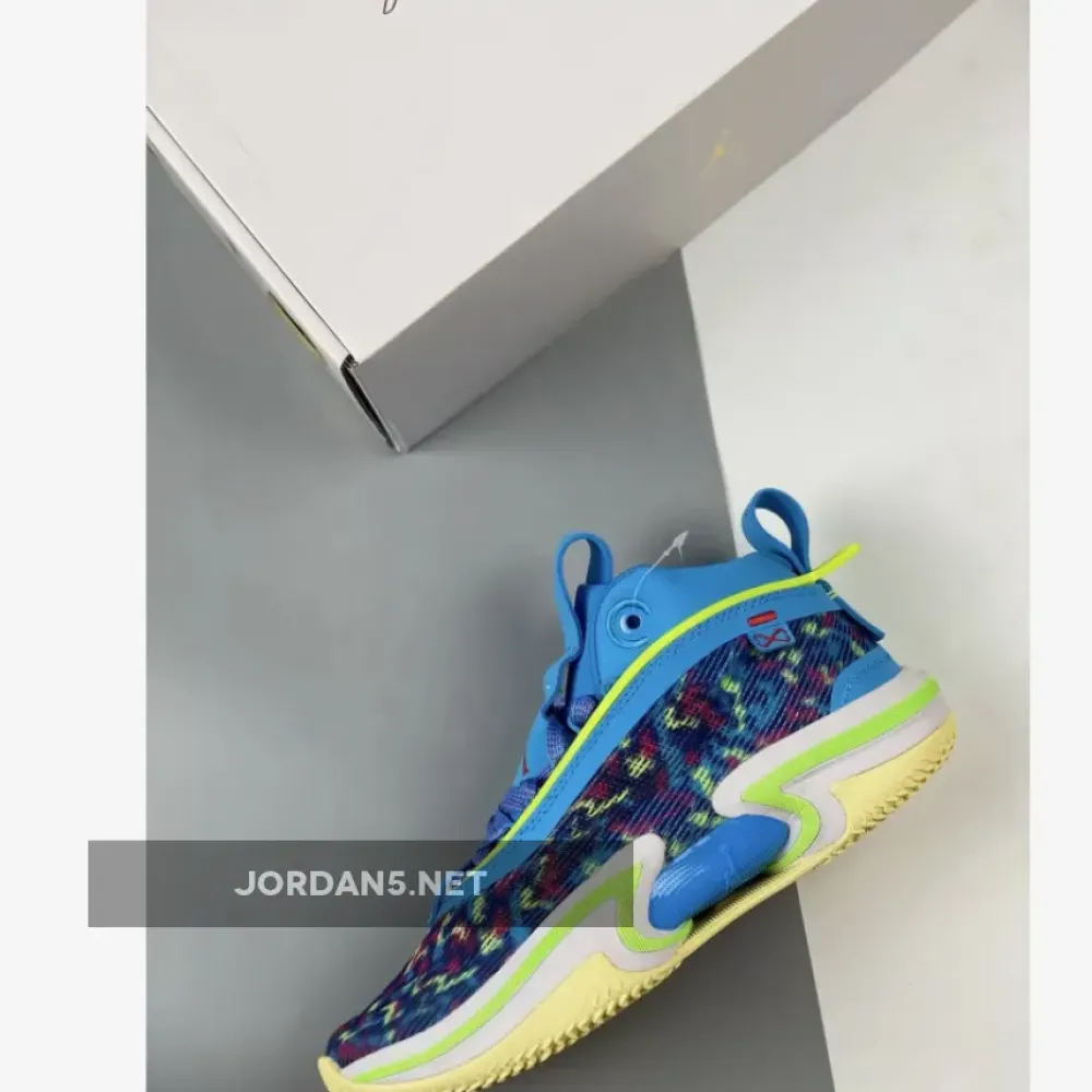 Air Jordan 36 “Luka” Laser Blue/Pink Prime/Black  DN6155-430