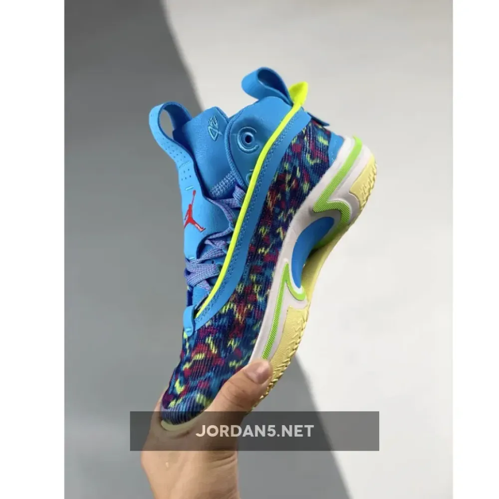 Air Jordan 36 “Luka” Laser Blue/Pink Prime/Black  DN6155-430