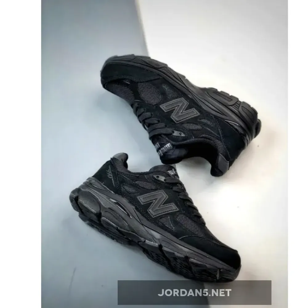 New Balance 990v3 MiUSA Total Black  M990TB3