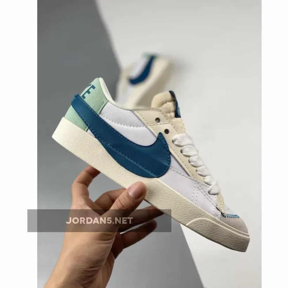 Nike Blazer Low Jumbo White Geode Teal  DQ1470-106