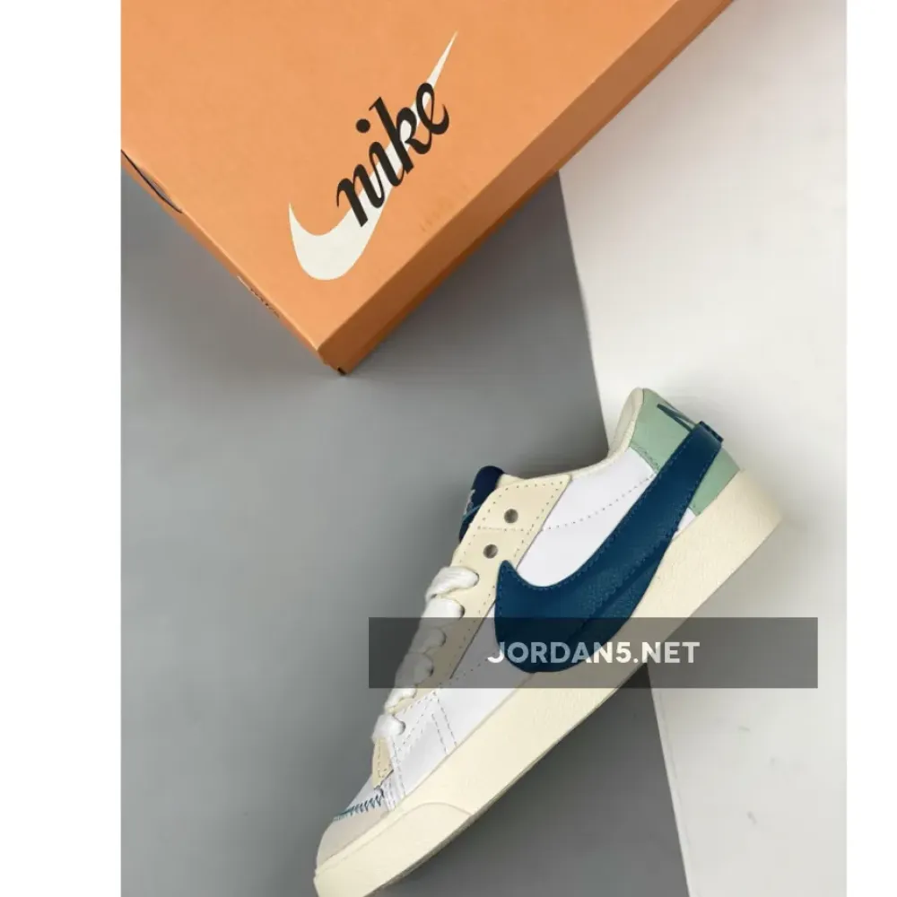 Nike Blazer Low Jumbo White Geode Teal  DQ1470-106