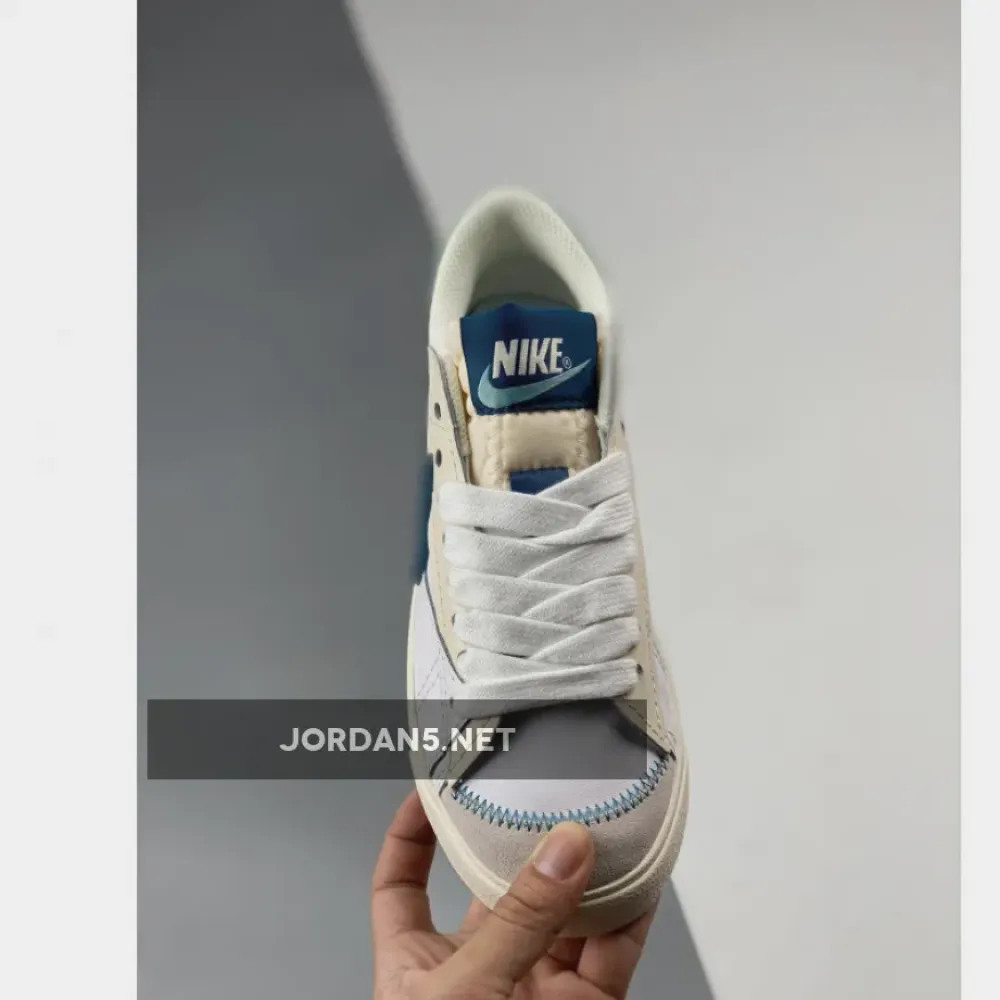 Nike Blazer Low Jumbo White Geode Teal  DQ1470-106