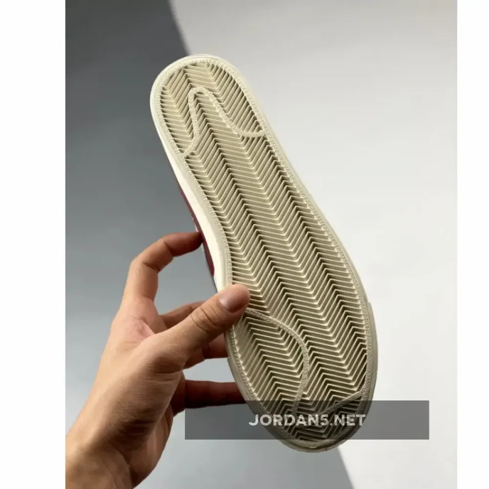 Nike Blazer Low Jumbo White Red  DQ1470-104