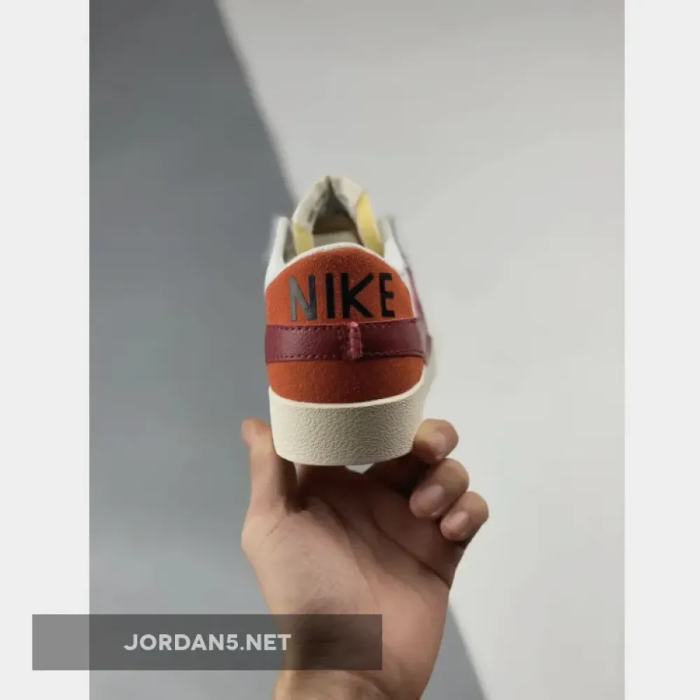 Nike Blazer Low Jumbo White Red  DQ1470-104