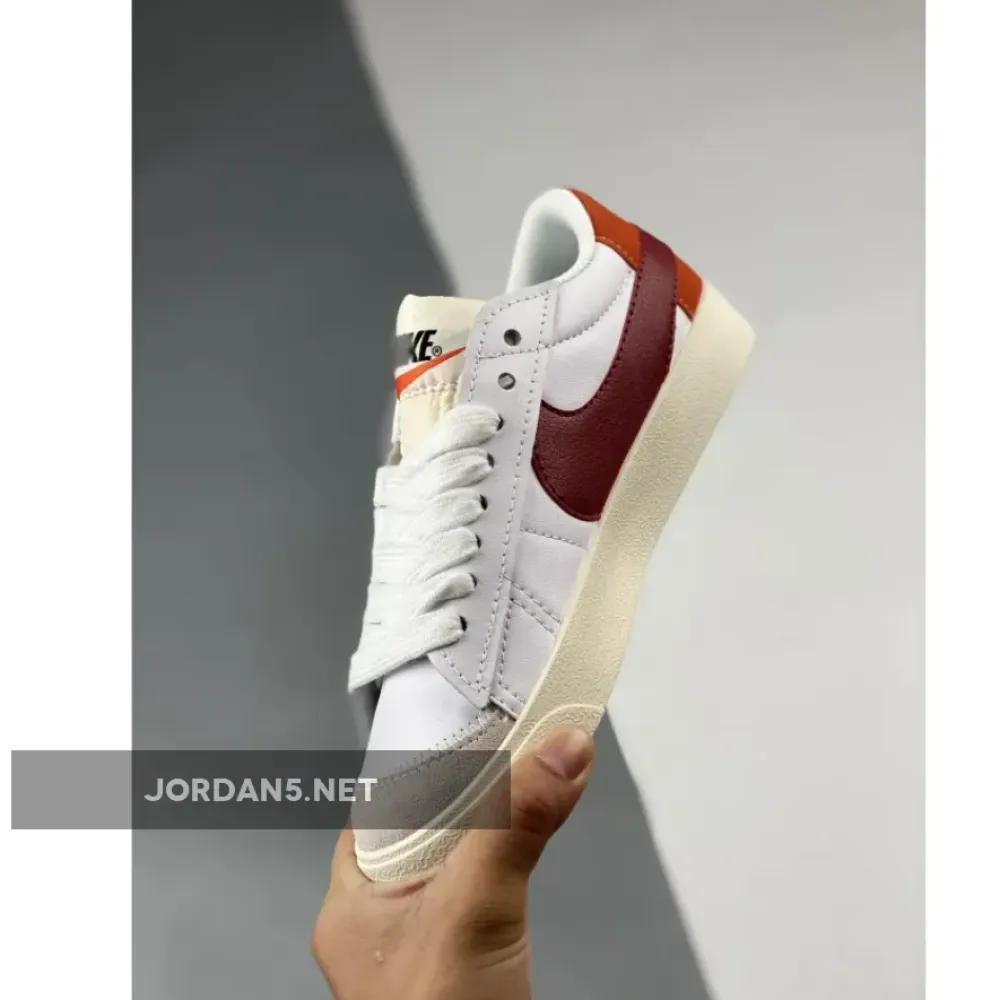 Nike Blazer Low Jumbo White Red  DQ1470-104