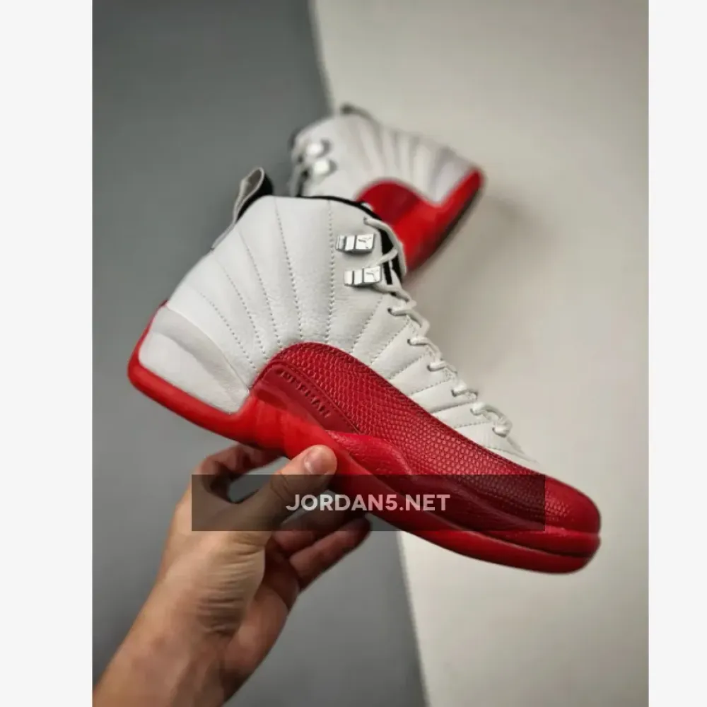 Air Jordan 12 ‘Cherry 2023’ White/Black-Red  CT8013-116