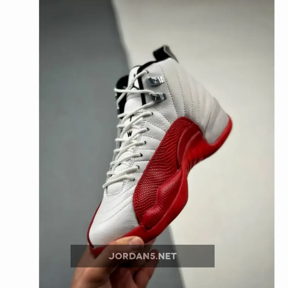 Air Jordan 12 ‘Cherry 2023’ White/Black-Red  CT8013-116