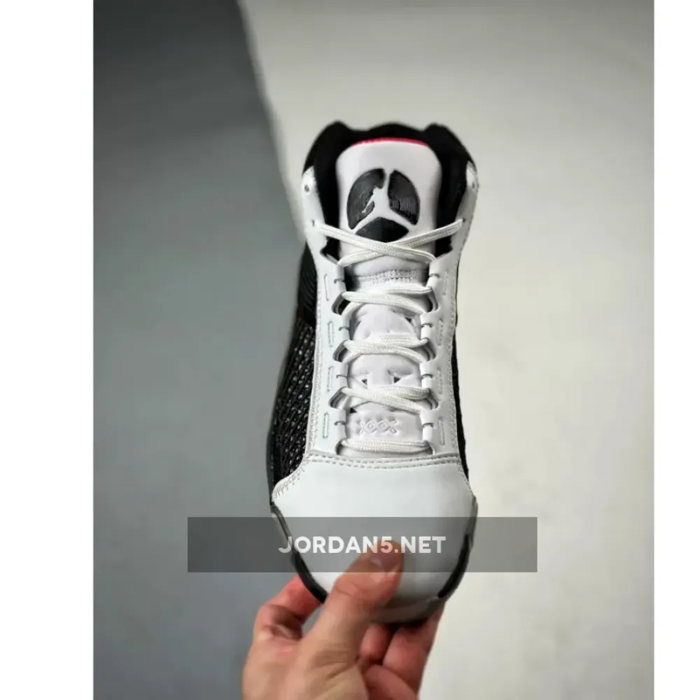 Air Jordan 38 “Fundamentals” White/Siren Red/Black  DZ3356-106