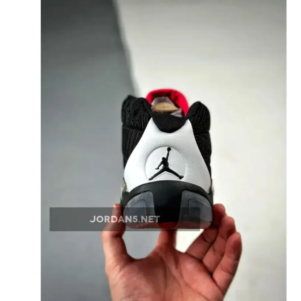 Air Jordan 38 “Fundamentals” White/Siren Red/Black  DZ3356-106