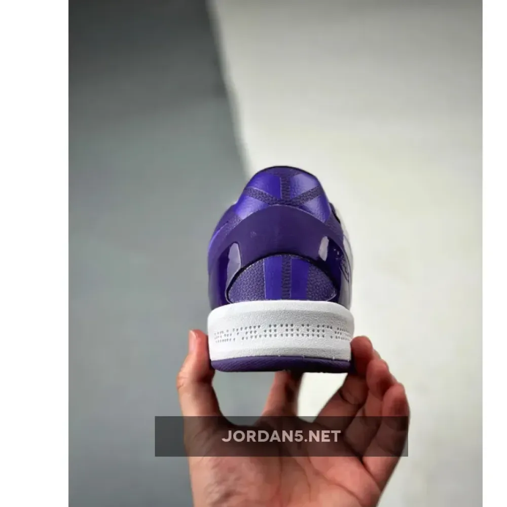 Nike Kobe 8 White/Court Purple  FQ3549-100
