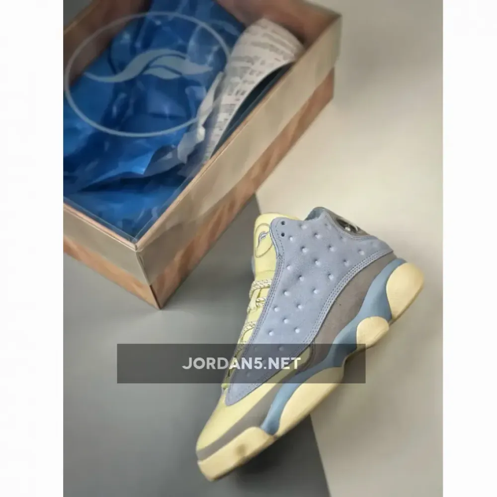 SoleFly x Air Jordan 13 “Celestine Blue”  DX5763-100