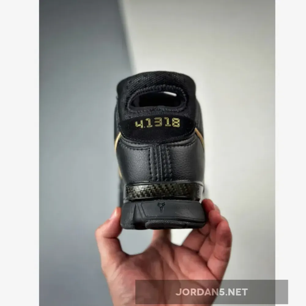 Nike Kobe 1 Protro “Mamba Day” Black Metallic Gold ​ AQ2728-002