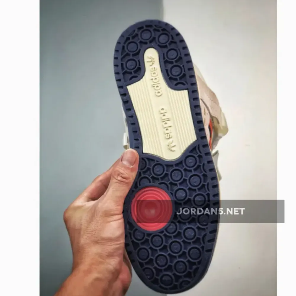 Bad Bunny x Adidas Forum Low Cangrejeros White/Bright Red-Night Sky  GZ9796