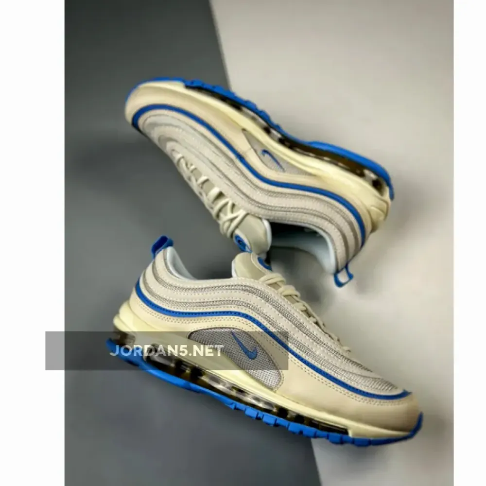 Nike Air Max 97 “Athletic Dept.” Sail University Blue  FN7492-133