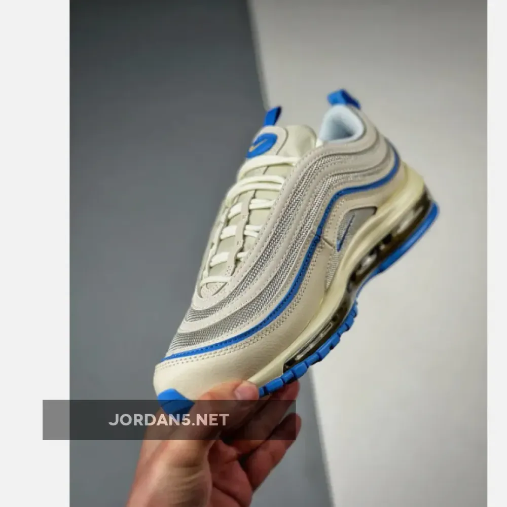 Nike Air Max 97 “Athletic Dept.” Sail University Blue  FN7492-133