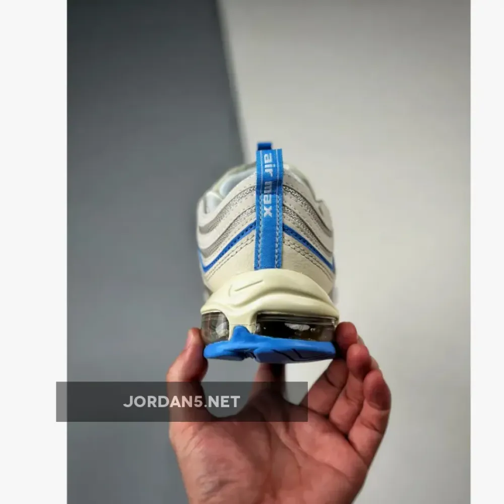 Nike Air Max 97 “Athletic Dept.” Sail University Blue  FN7492-133