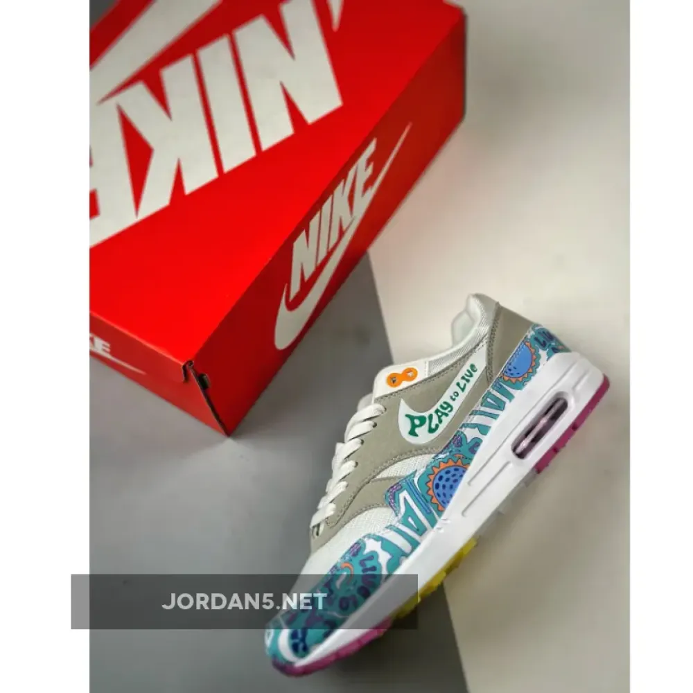 Nike Air Max 1 Golf Play To Live White/Teal-Purple  DV1407-100