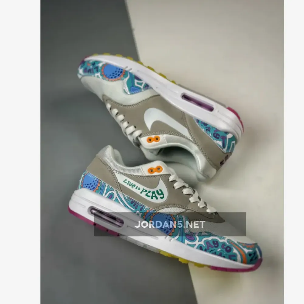 Nike Air Max 1 Golf Play To Live White/Teal-Purple  DV1407-100