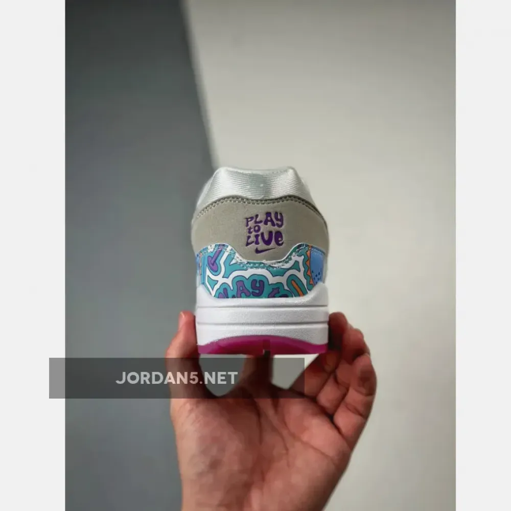 Nike Air Max 1 Golf Play To Live White/Teal-Purple  DV1407-100