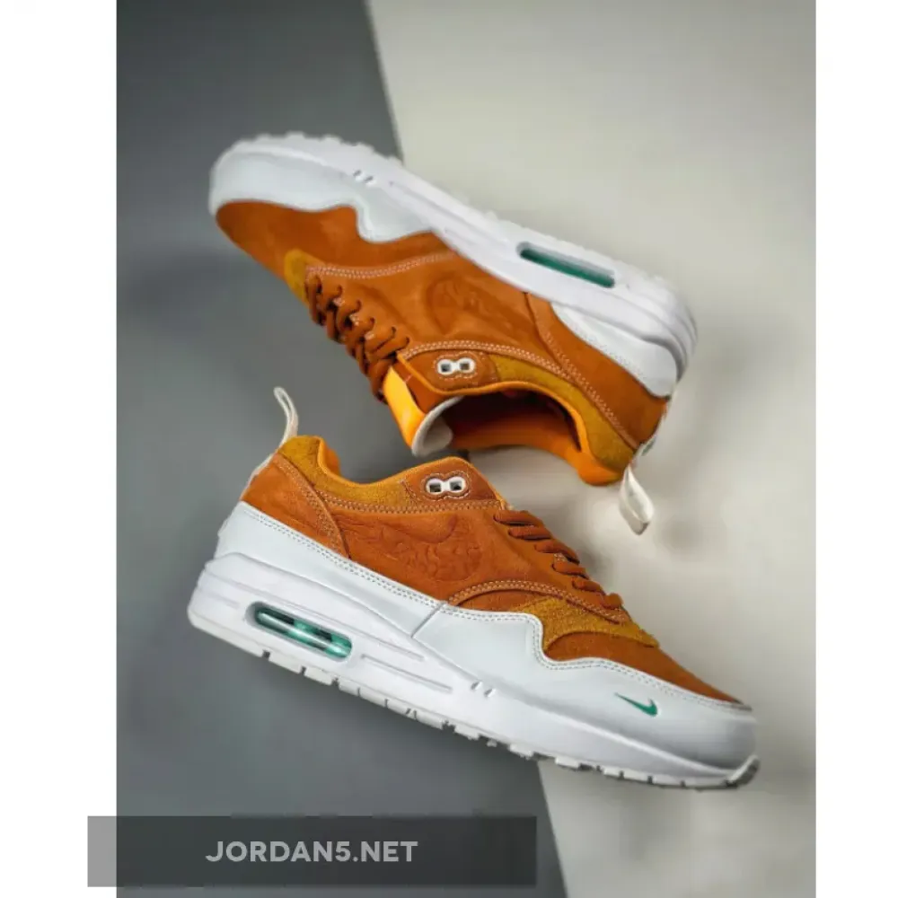 Serena Williams Design Crew x Nike Air Max 1 Monarch/White-Sundial  FQ4298-800