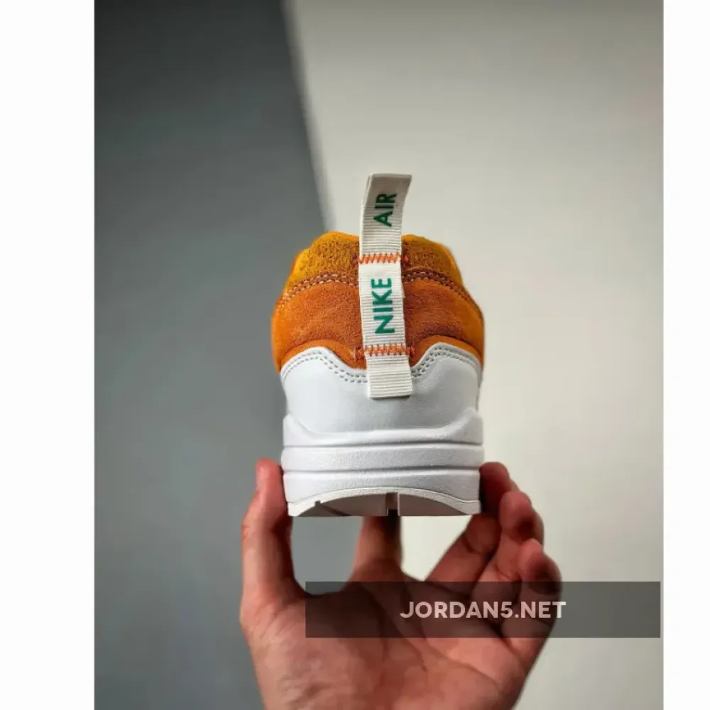 Serena Williams Design Crew x Nike Air Max 1 Monarch/White-Sundial  FQ4298-800