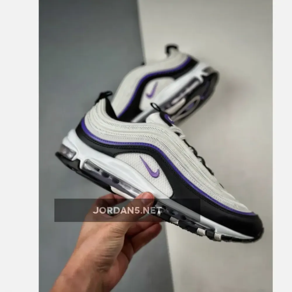 Nike Air Max 97 White/Black-Oxygen Purple-Action Grape  921826-109