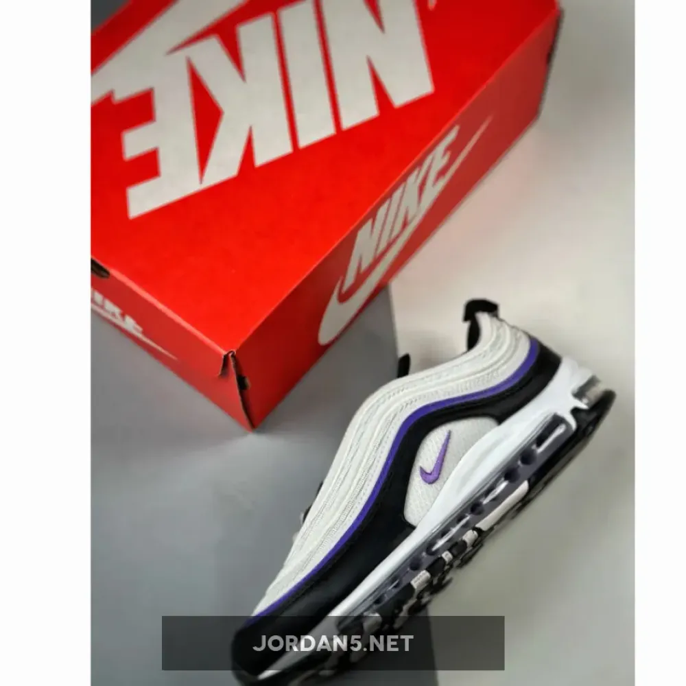 Nike Air Max 97 White/Black-Oxygen Purple-Action Grape  921826-109