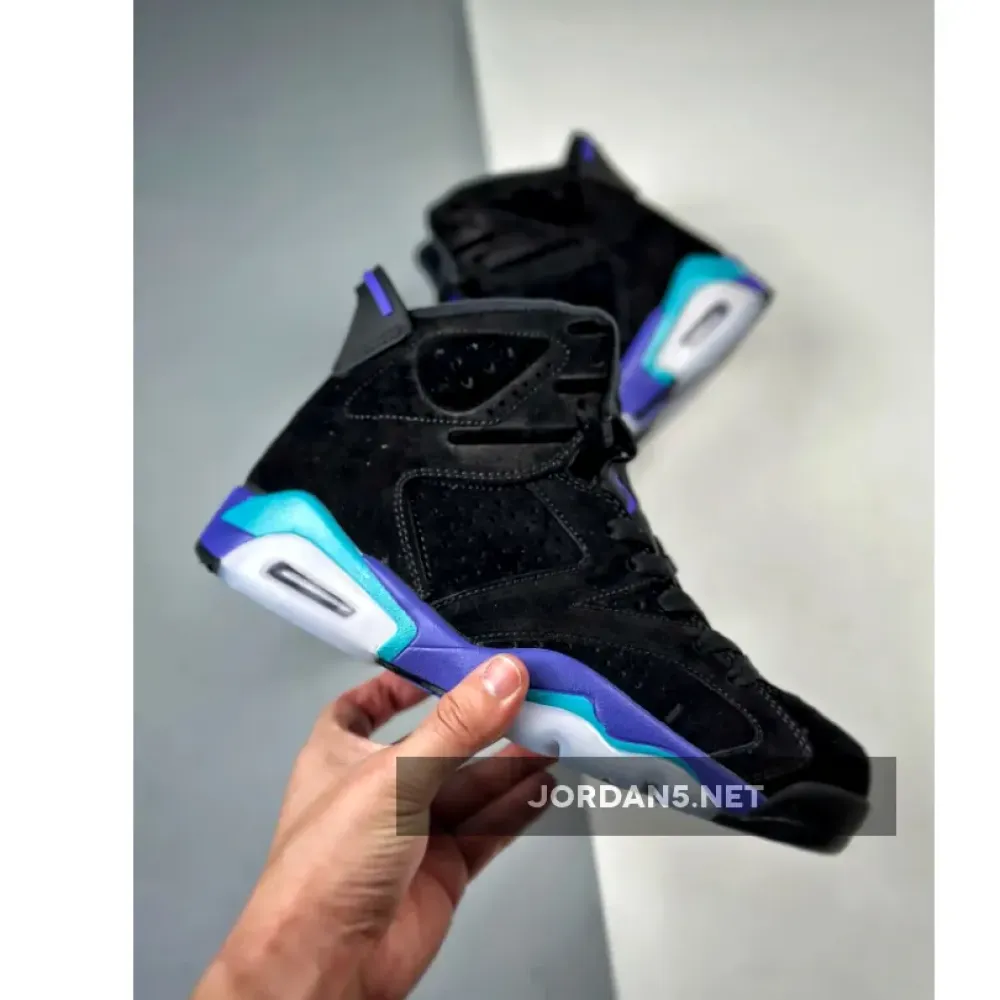 Air Jordan 6 “Aqua” Black/Aquatone-Bright Concord  CT8529-004