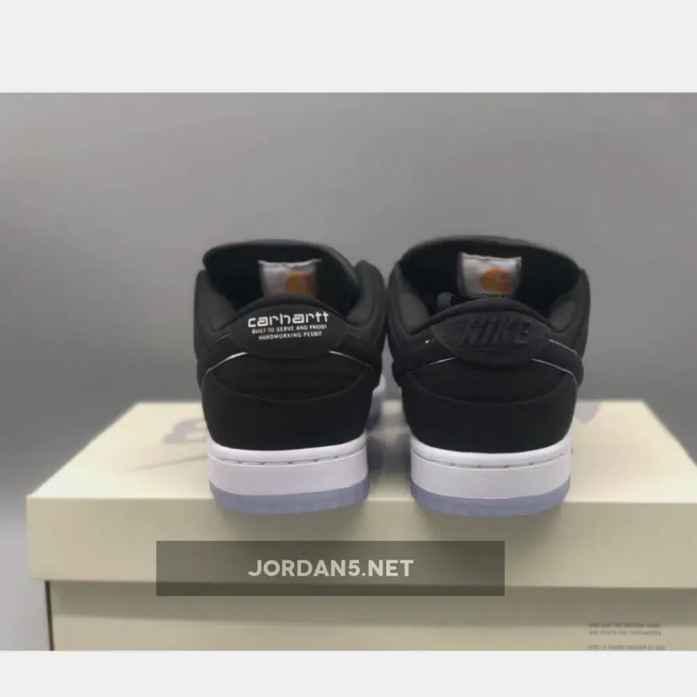 Eminem x Carhartt x Nike SB Dunk Black Ice