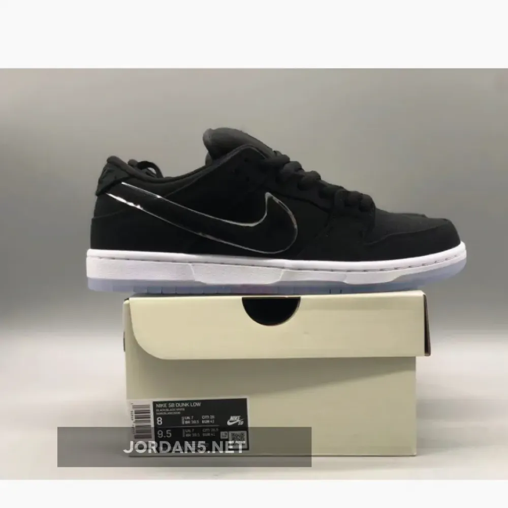 Eminem x Carhartt x Nike SB Dunk Black Ice
