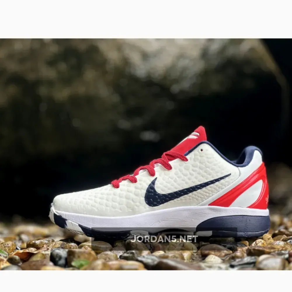 Nike Kobe 6 Protro “Team USA” PE Home White