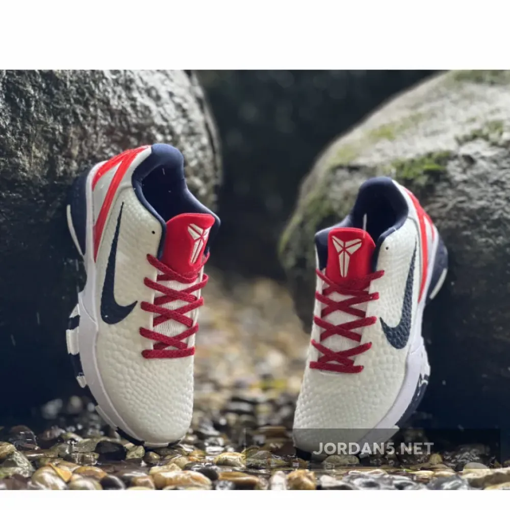 Nike Kobe 6 Protro “Team USA” PE Home White