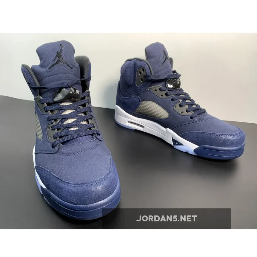 Air Jordan 5 Georgetown Midnight Navy/Black  FD6812-400