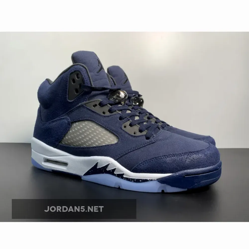 Air Jordan 5 Georgetown Midnight Navy/Black  FD6812-400