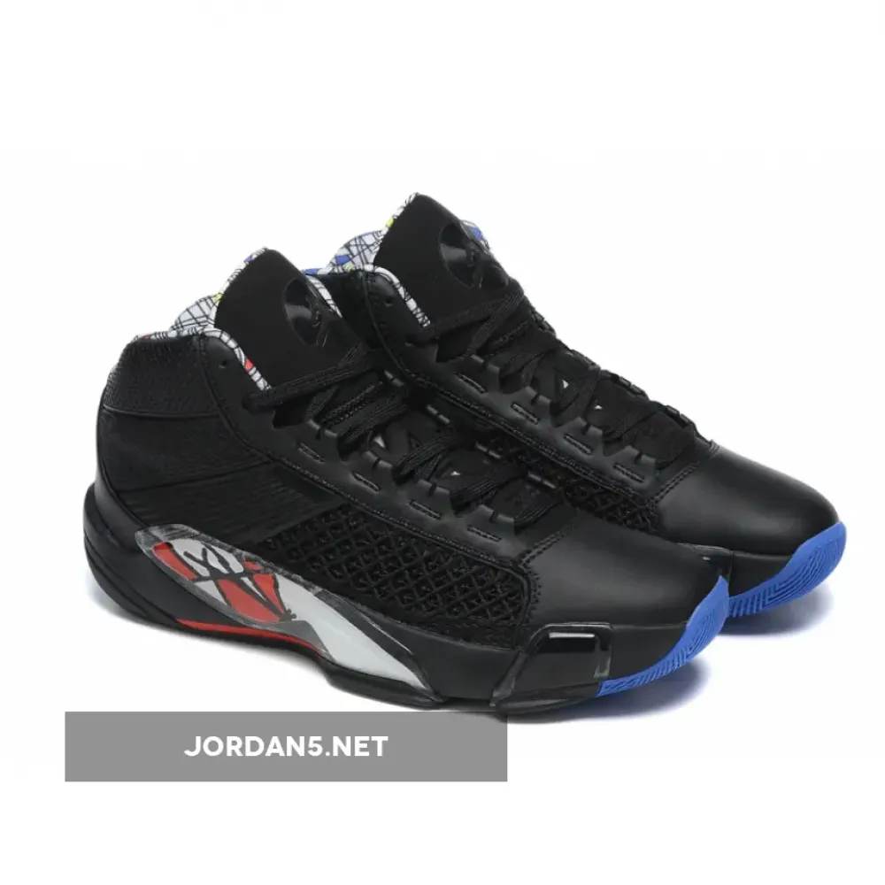 Air Jordan 38 “Playoffs” Black/Varsity Red-White