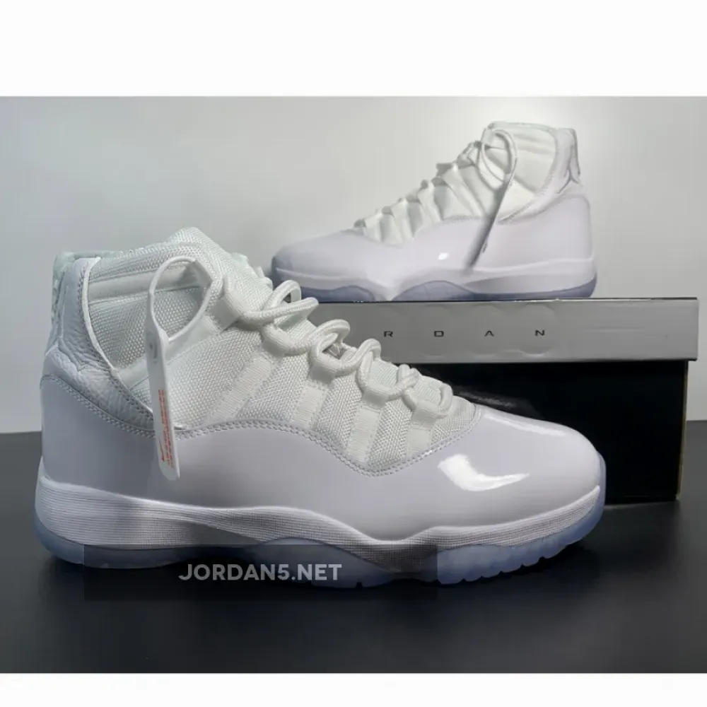Air Jordan 11 “Silver Anniversary” White/Metallic Silver  408201-101
