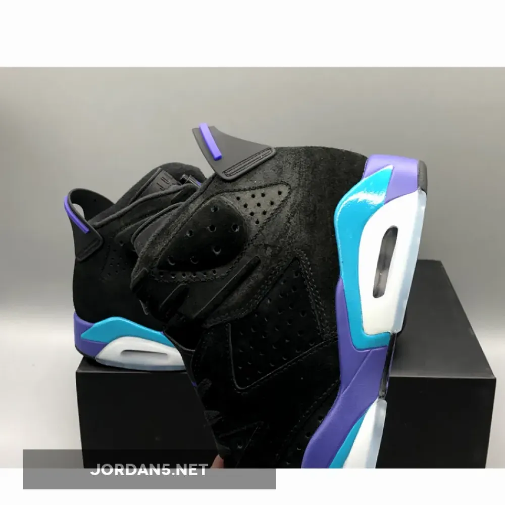 Air Jordan 6 “Aqua” Black/Bright Concord-Aquatone  CT8529-004