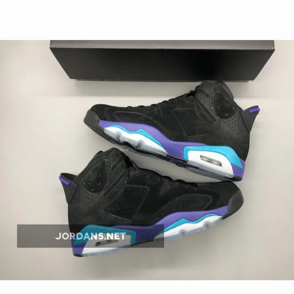 Air Jordan 6 “Aqua” Black/Bright Concord-Aquatone  CT8529-004