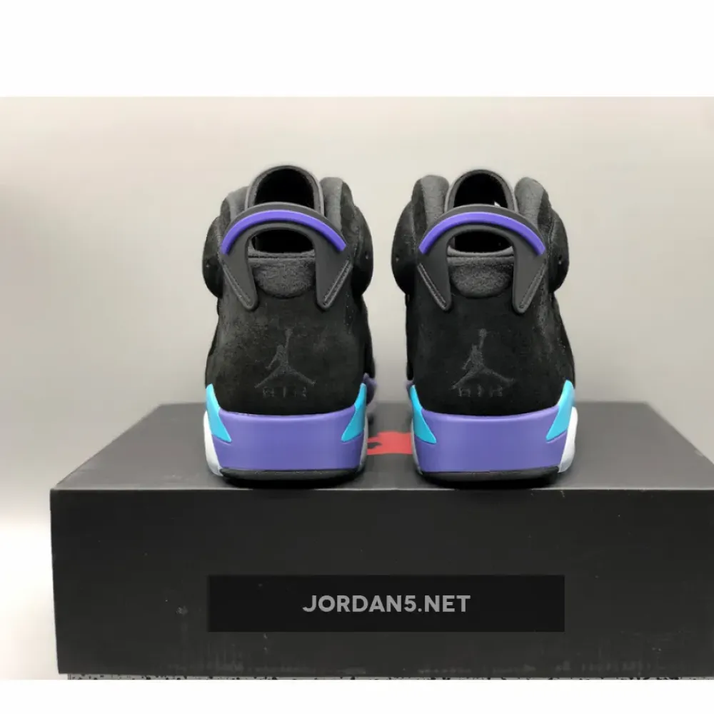 Air Jordan 6 “Aqua” Black/Bright Concord-Aquatone  CT8529-004