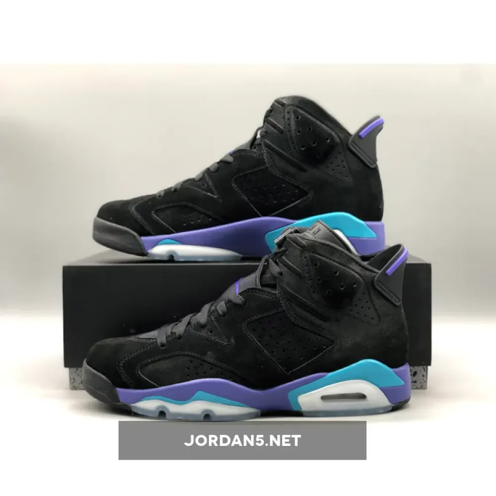 Air Jordan 6 “Aqua” Black/Bright Concord-Aquatone  CT8529-004
