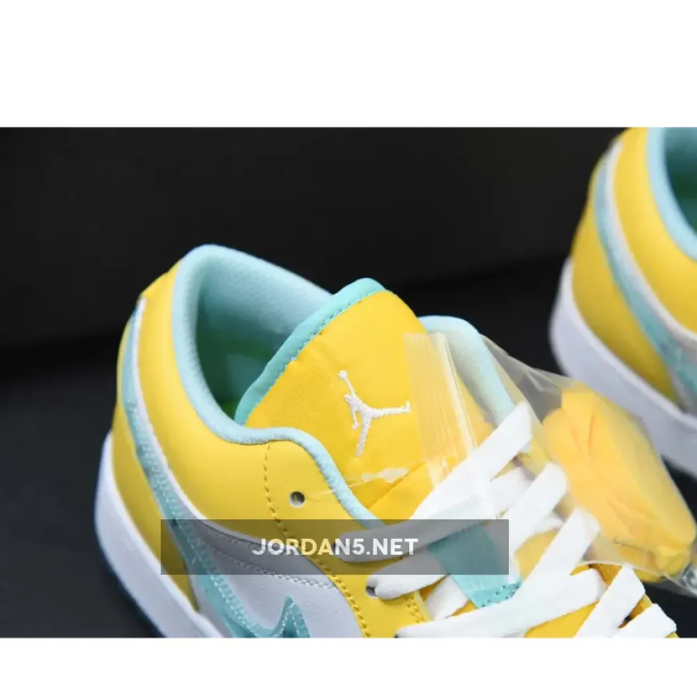 Air Jordan 1 Low Citron Pulse/Glacier Ice  DX4375-800