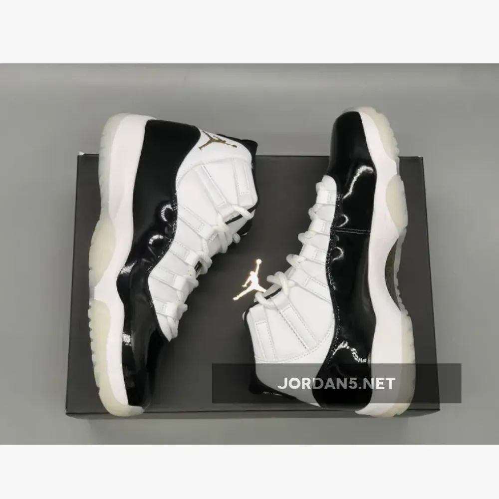 Air Jordan 11 DMP 2023 White/Black-Metallic Gold  CT8012-170