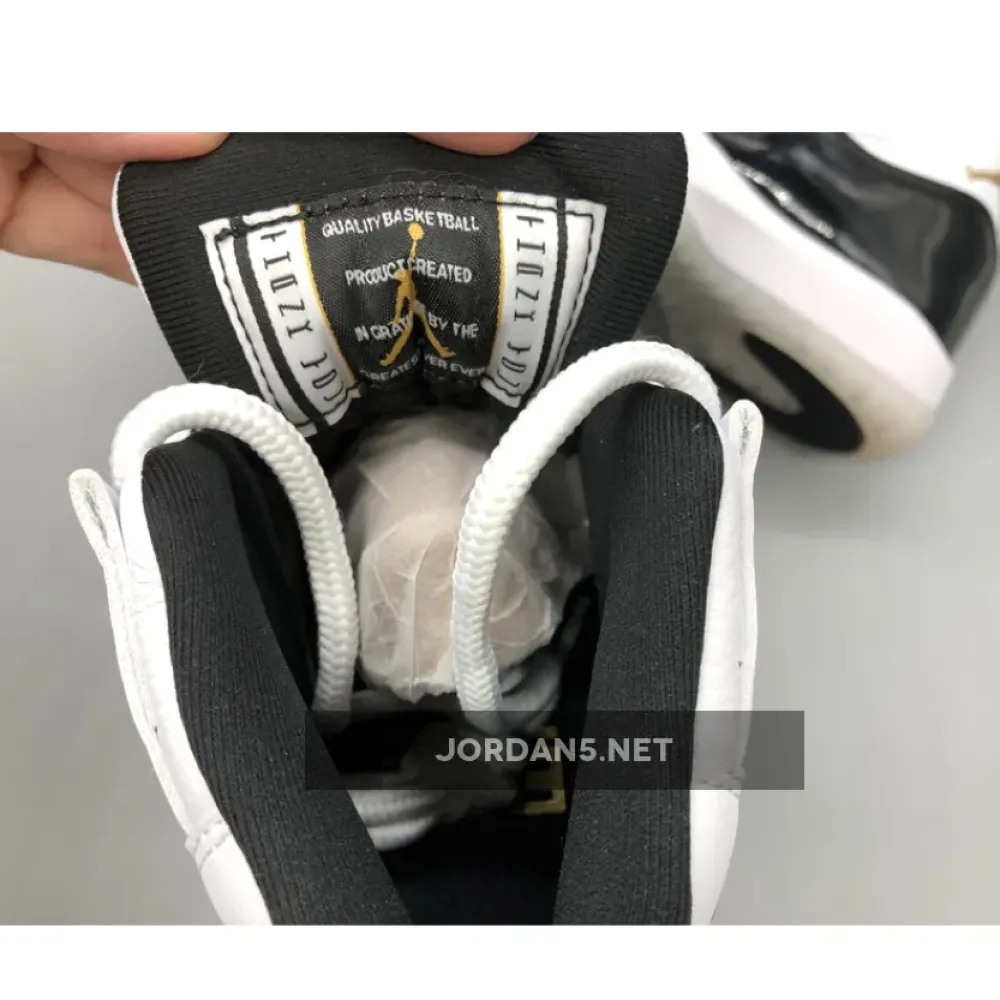 Air Jordan 11 DMP 2023 White/Black-Metallic Gold  CT8012-170