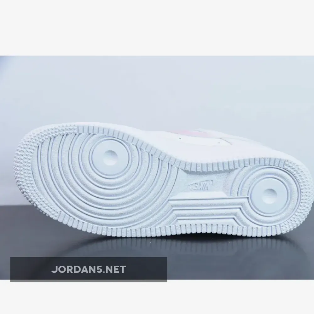 Custom Nike Air Force 1 Low “Cherry Blossom” White