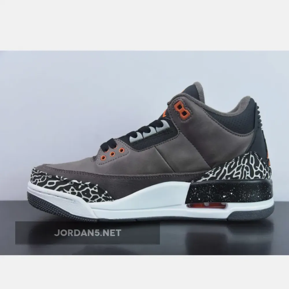 Air Jordan 3 ‘Fear’ Night Stadium/Total Orange-Black  CT8532-080