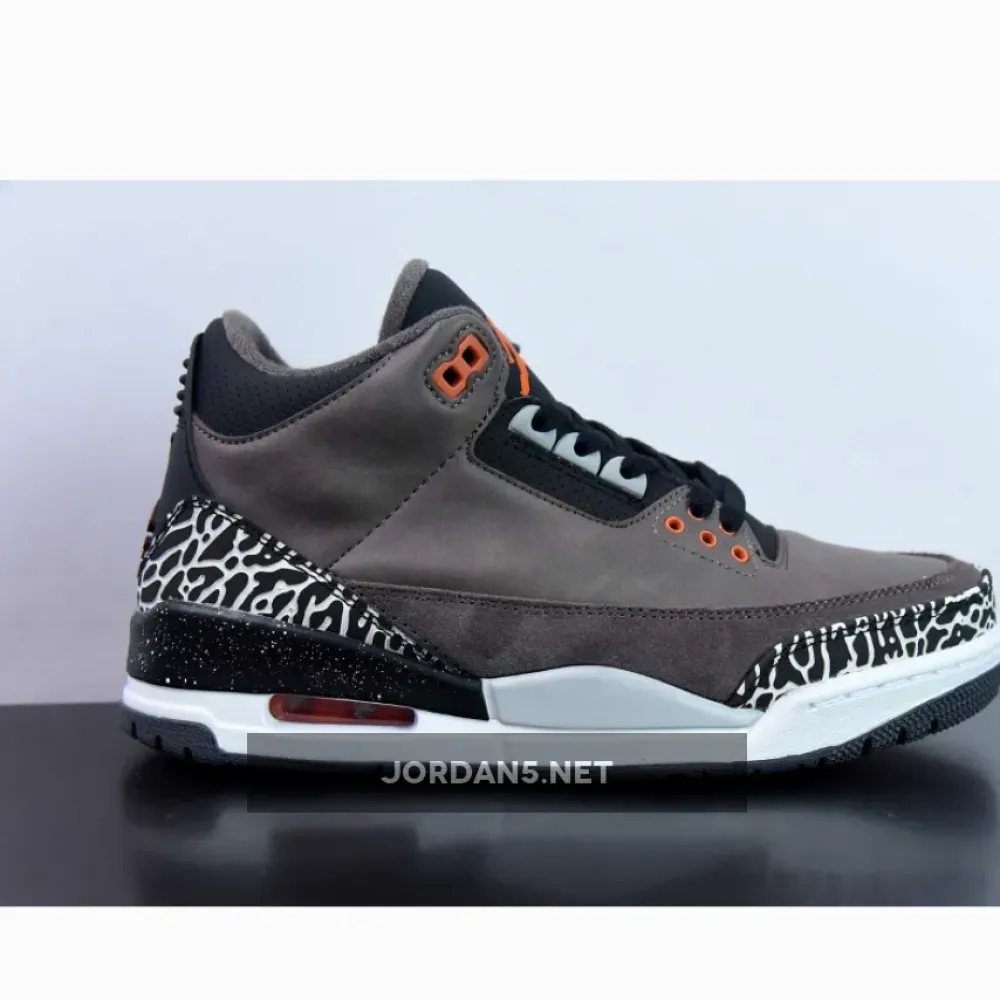 Air Jordan 3 ‘Fear’ Night Stadium/Total Orange-Black  CT8532-080