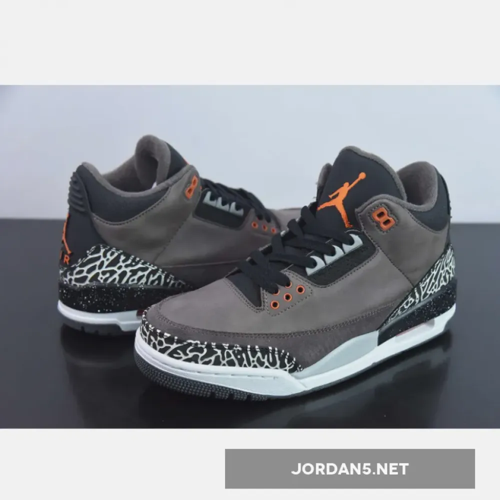 Air Jordan 3 ‘Fear’ Night Stadium/Total Orange-Black  CT8532-080