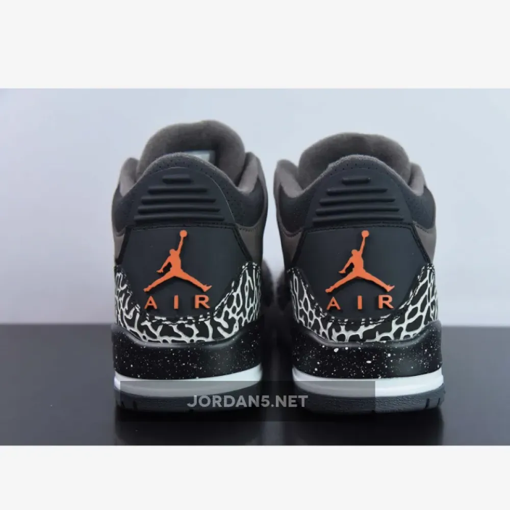 Air Jordan 3 ‘Fear’ Night Stadium/Total Orange-Black  CT8532-080